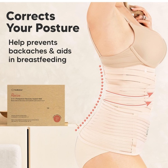 3 in 1 postpartum belly support recovery wrap - Picture 2 of 8